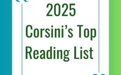 Corsini’s Top Read (or Listen) List: 2025 Edition