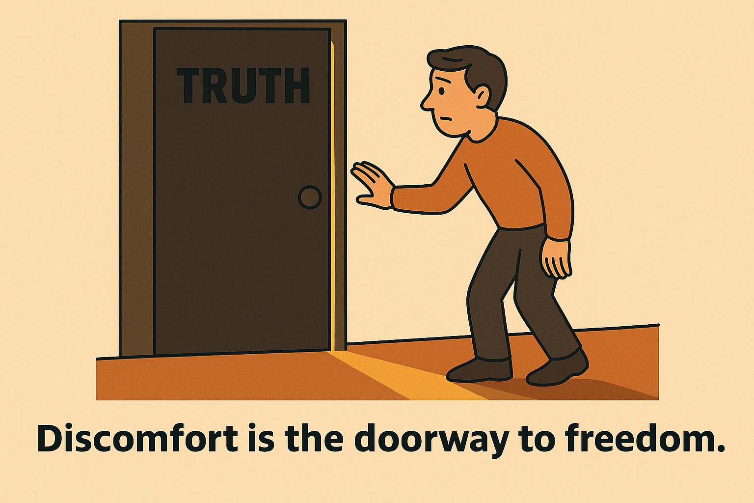 Before the Truth Sets You Free … It Will Make You Miserable 