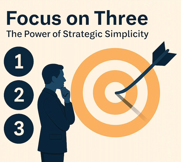 Focus on Three: The Power of Strategic Simplicity 